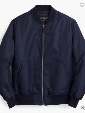 J Crew Wallace & Barnes flight bomber jacket